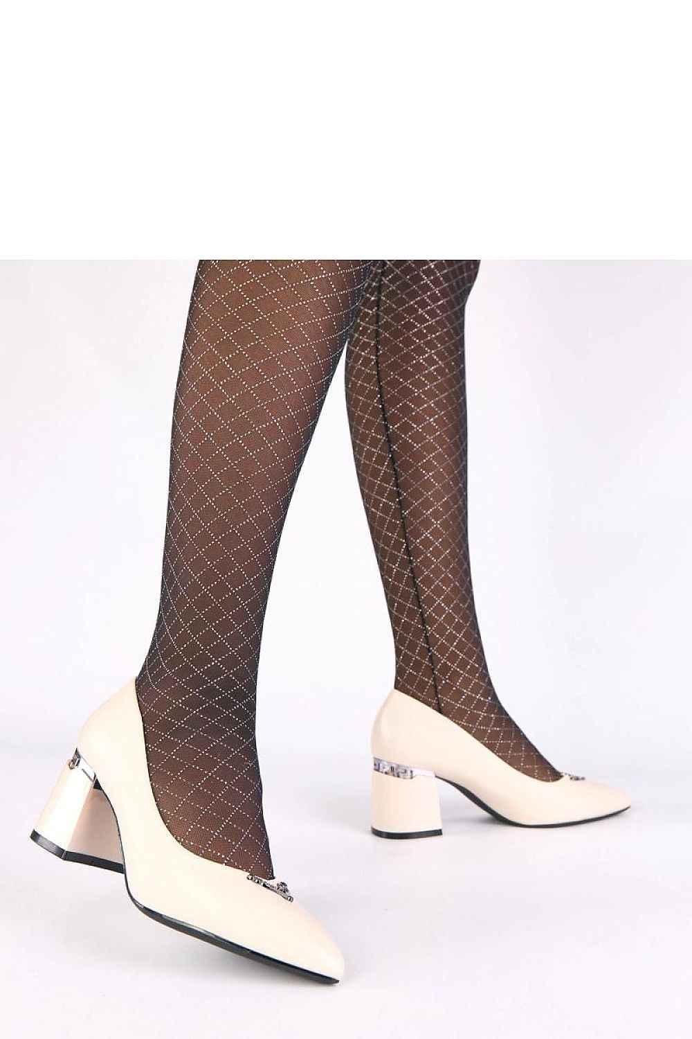 Block heel pumps model 221653