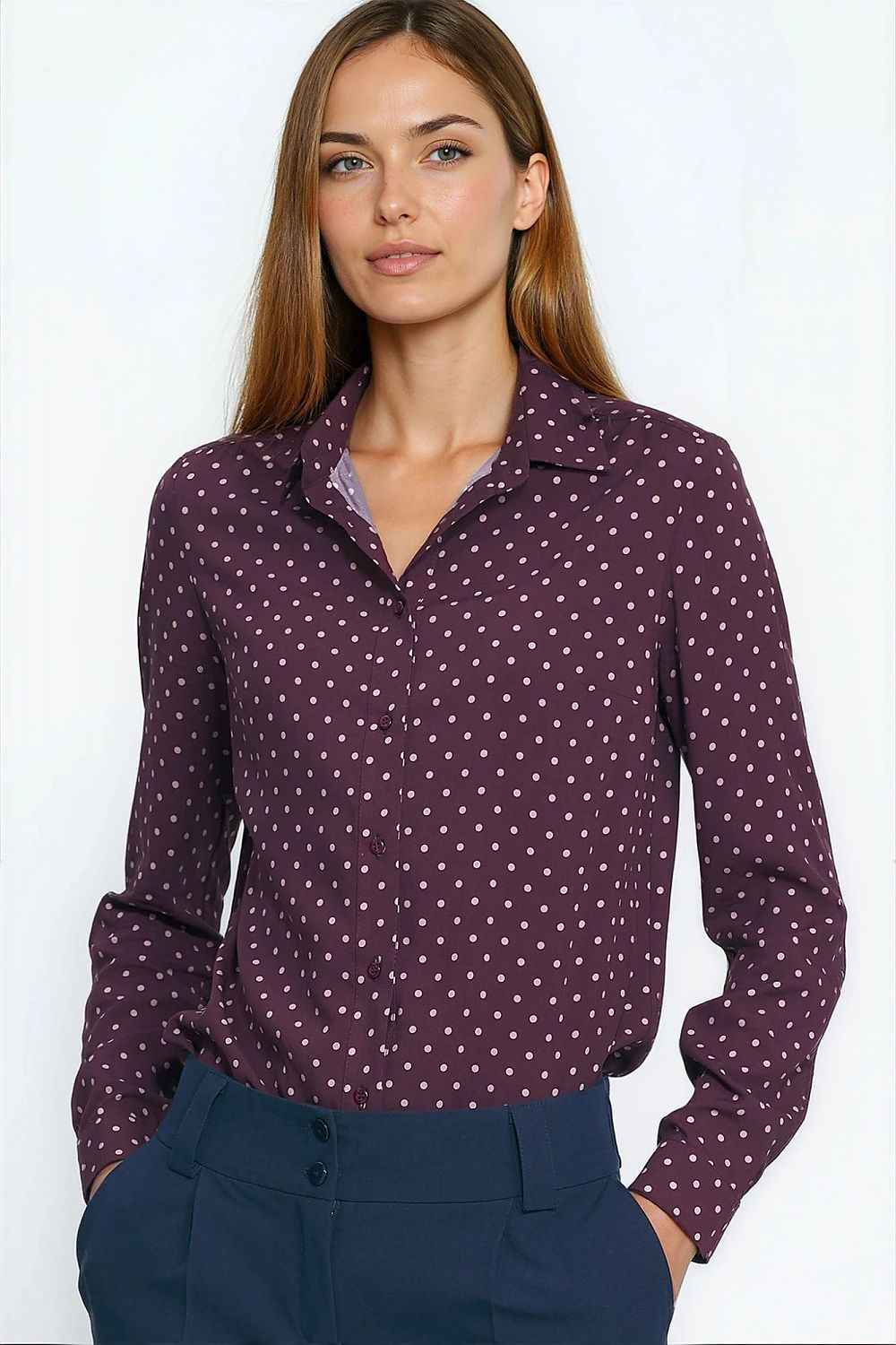 Long sleeve shirt model 221728