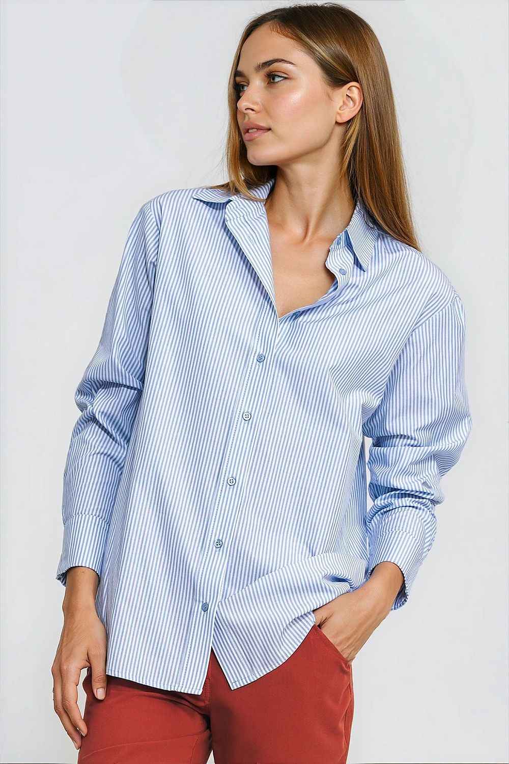 Long sleeve shirt model 221731
