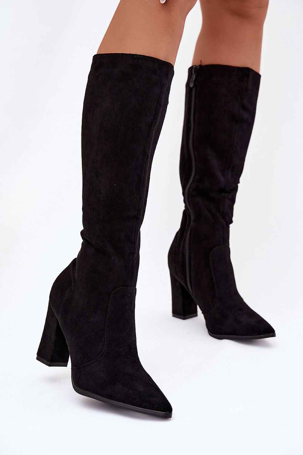 Heel boots model 221896