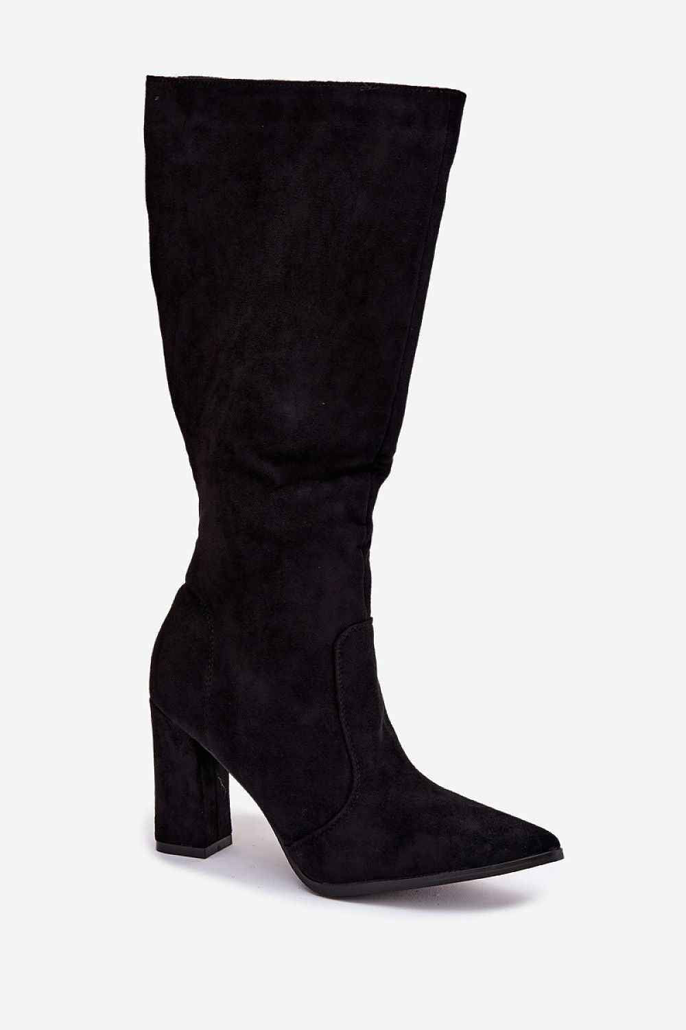 Heel boots model 221896