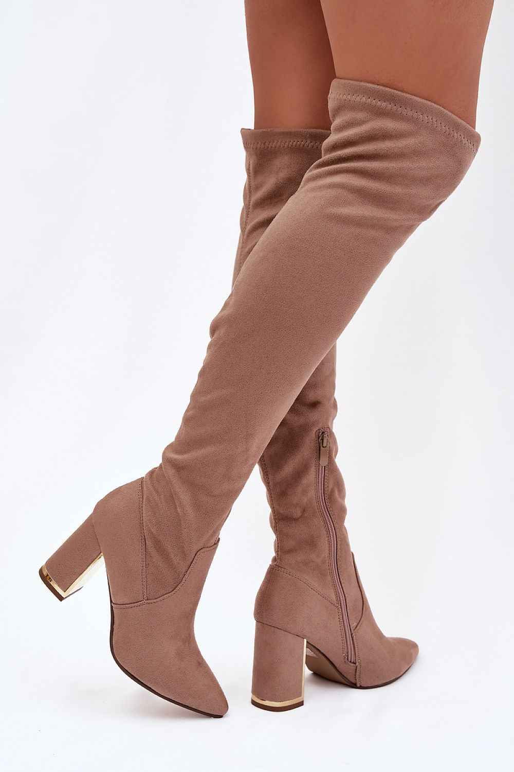 Heel boots model 221898