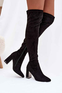 Heel boots model 221899