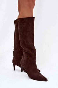 Heel boots model 221902