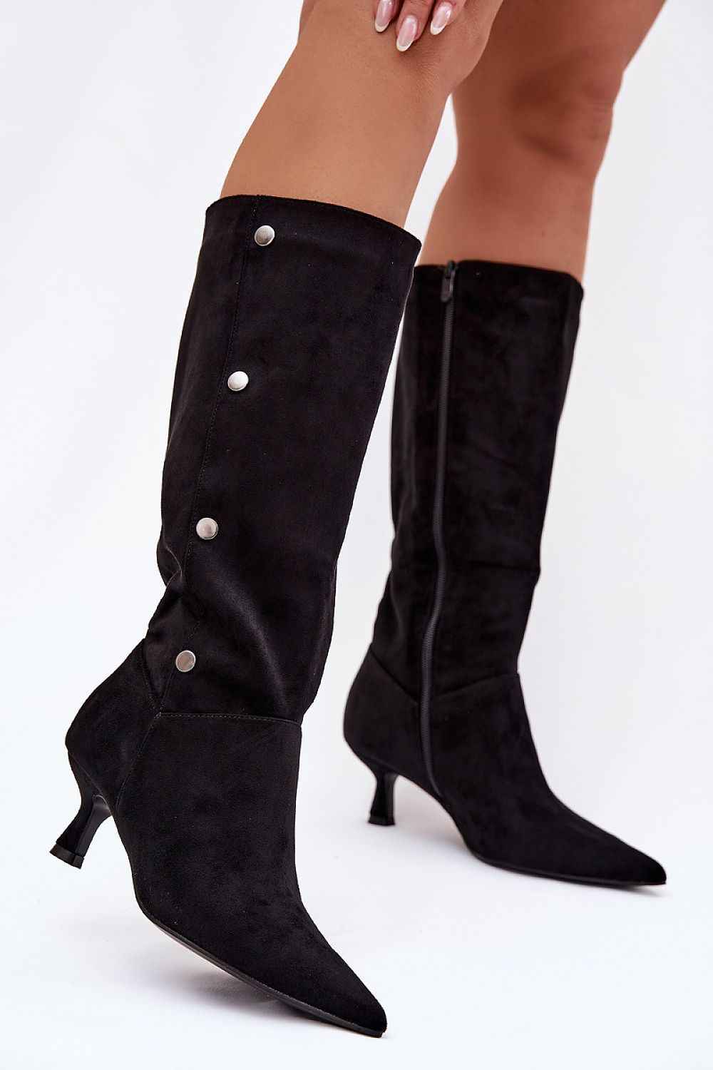 Heel boots model 221905