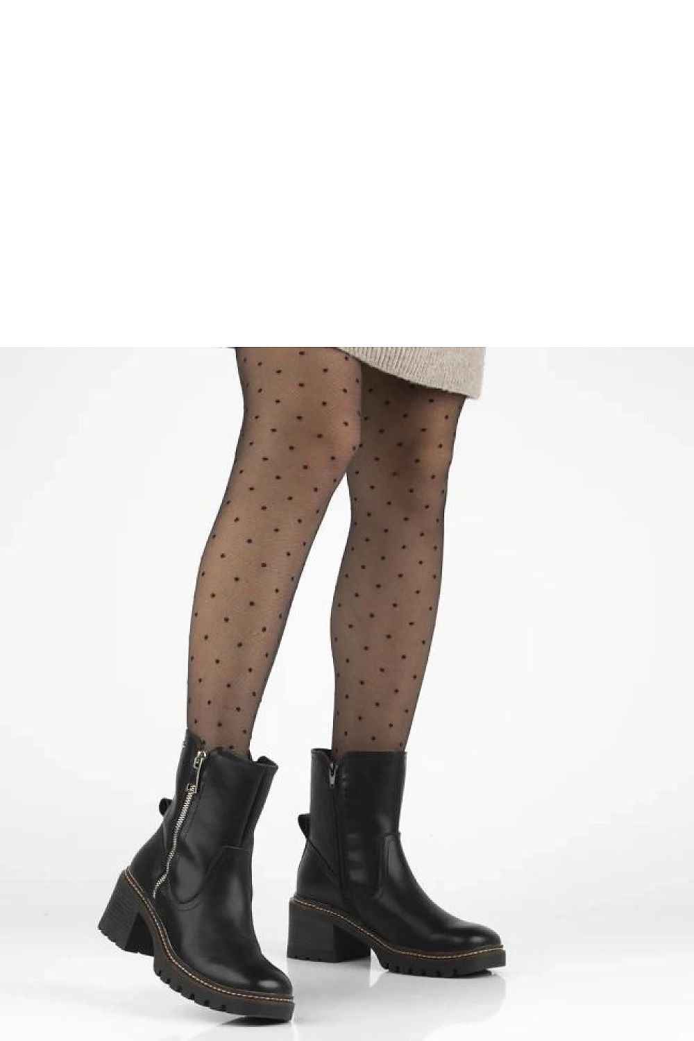 Heel boots model 222011