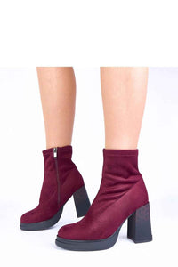 Heel boots model 222035