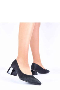 Block heel pumps model 222037