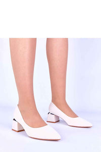 Block heel pumps model 222038