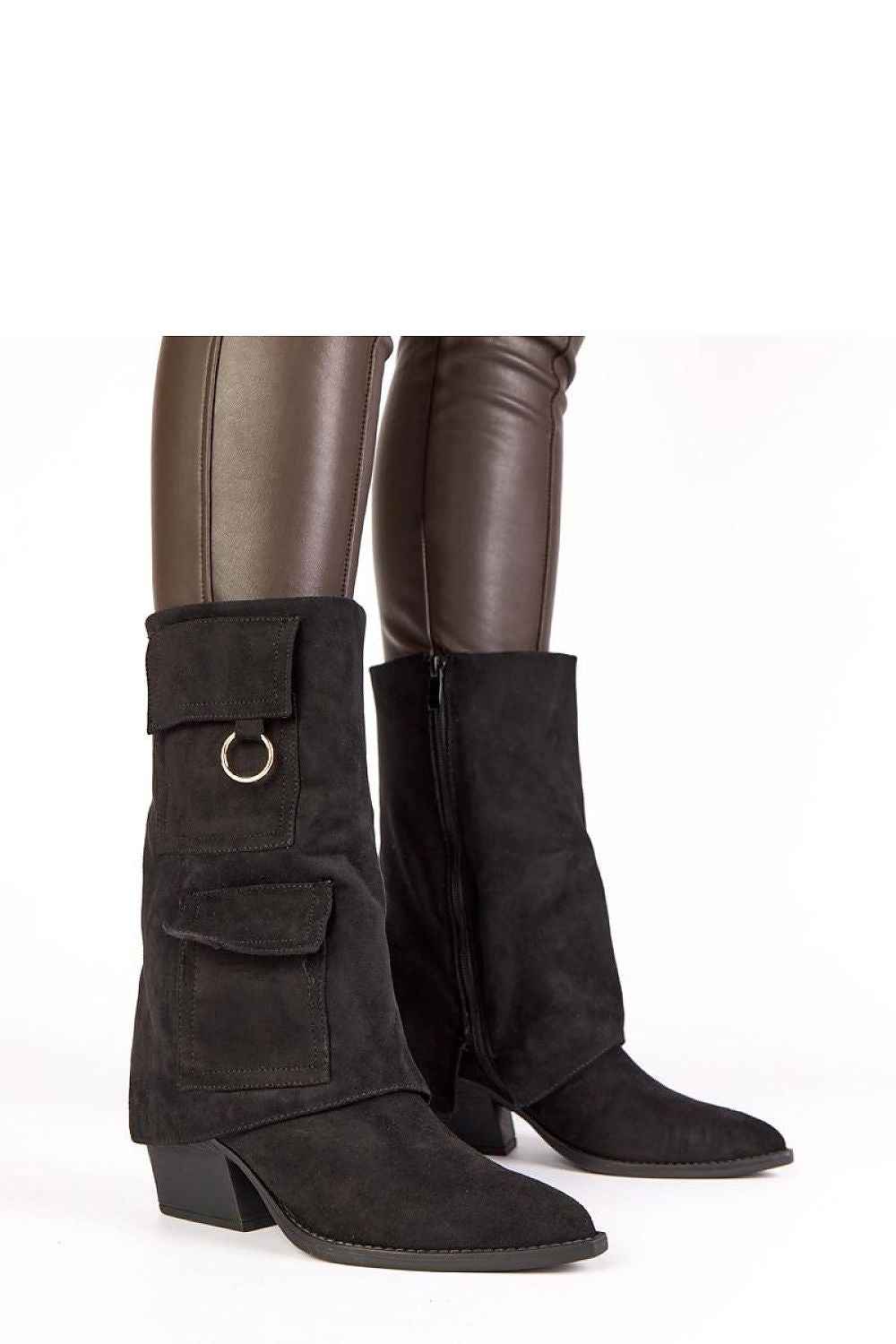 Heel boots model 222051