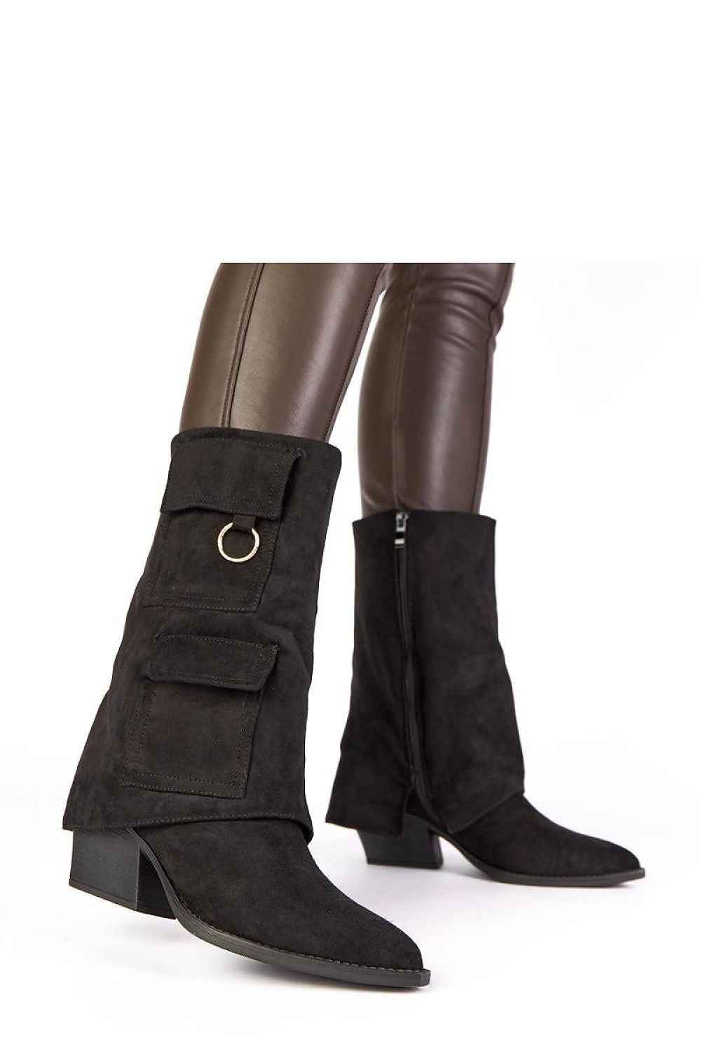 Heel boots model 222051