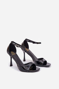 Heel sandals model 222258