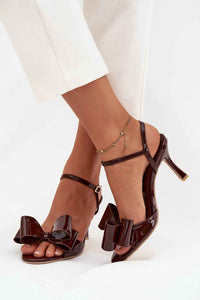Heel sandals model 222271