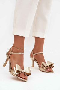 Heel sandals model 222272