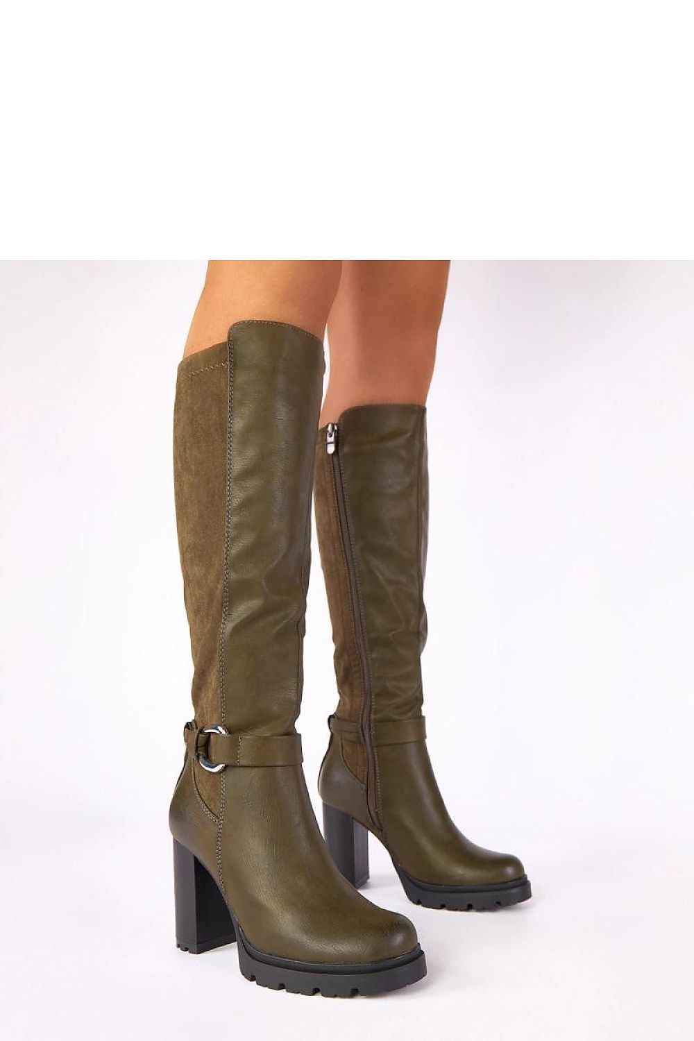 Heel boots model 222344