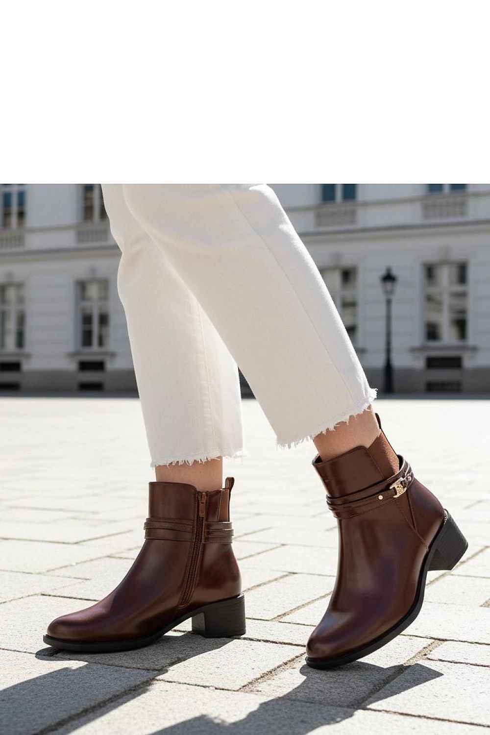 Heel boots model 222371