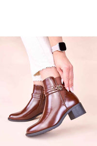 Heel boots model 222371