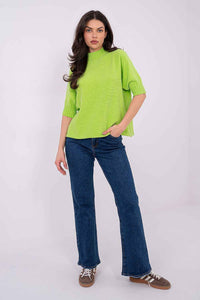 Short sleeve sweater model 222443