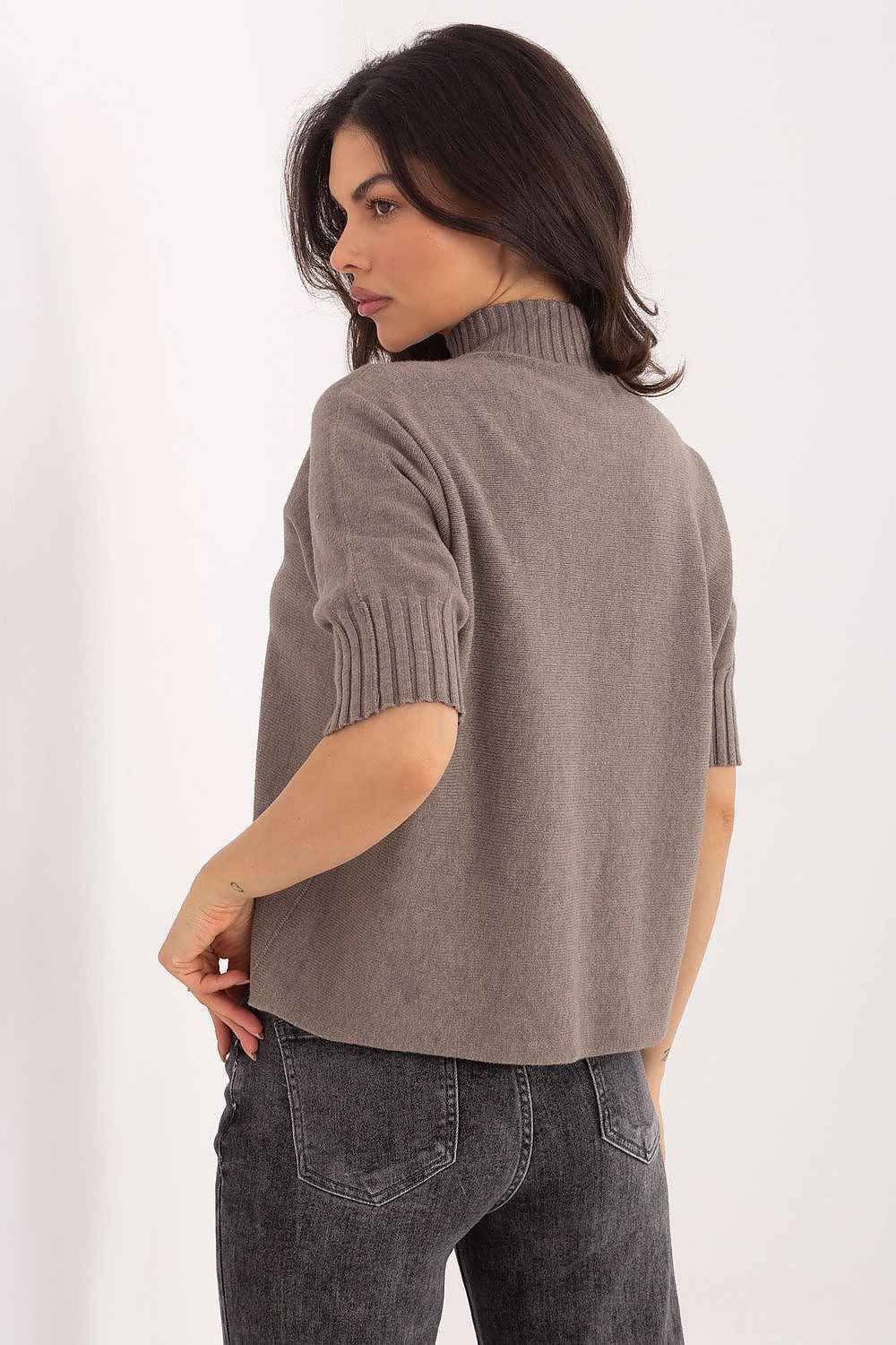 Short sleeve sweater model 222444