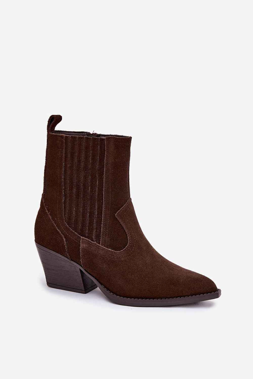 Heel boots model 222486