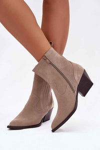 Heel boots model 222487