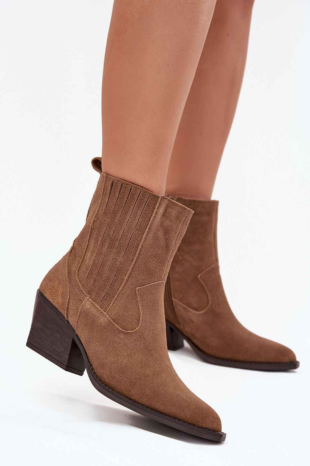 Heel boots model 222488