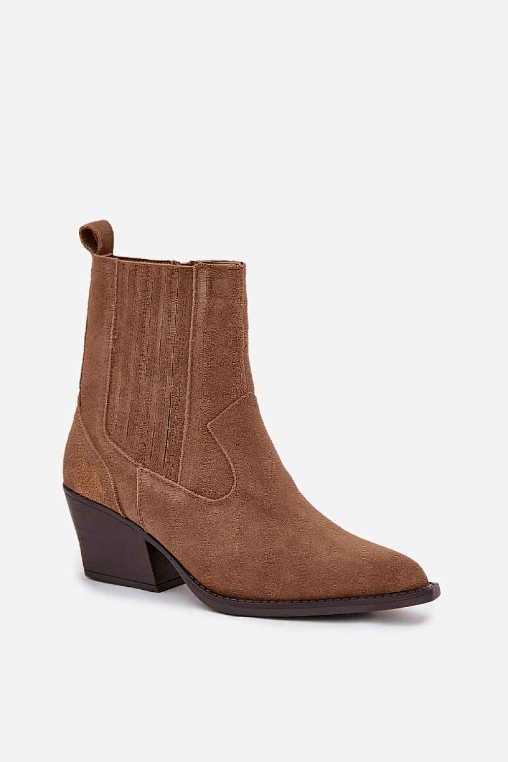 Heel boots model 222488