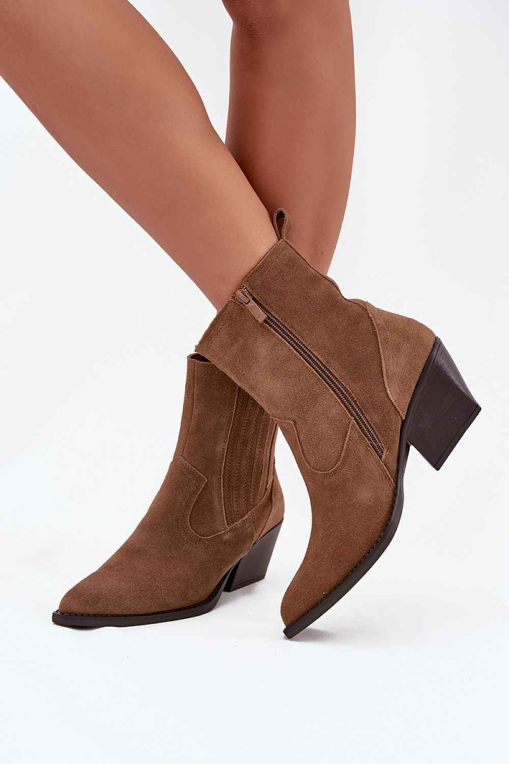 Heel boots model 222488