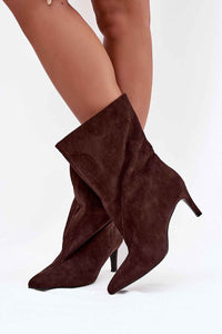 Heel boots model 222511