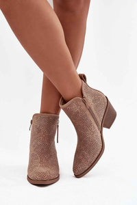 Heel boots model 222514