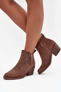 Heel boots model 222515