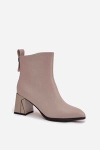 Heel boots model 222516