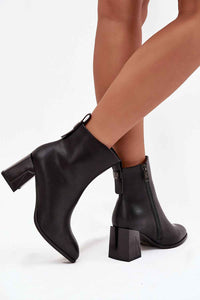 Heel boots model 222517