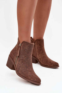 Heel boots model 222515