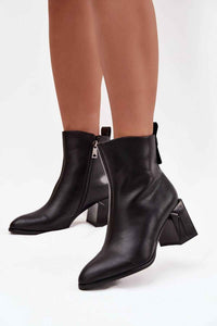 Heel boots model 222517