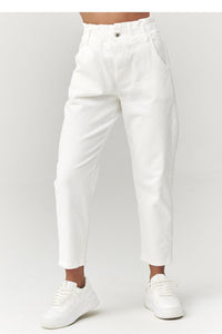  corduroy trousers model 223242 Makadamia 