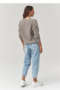  Cardigan model 223257 Makadamia 