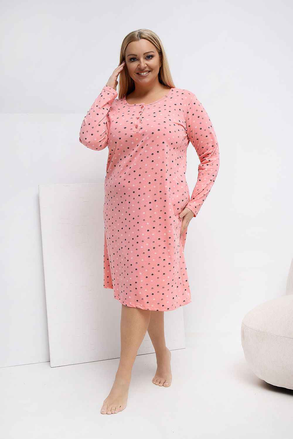 Plus Size Nightgown model 223301