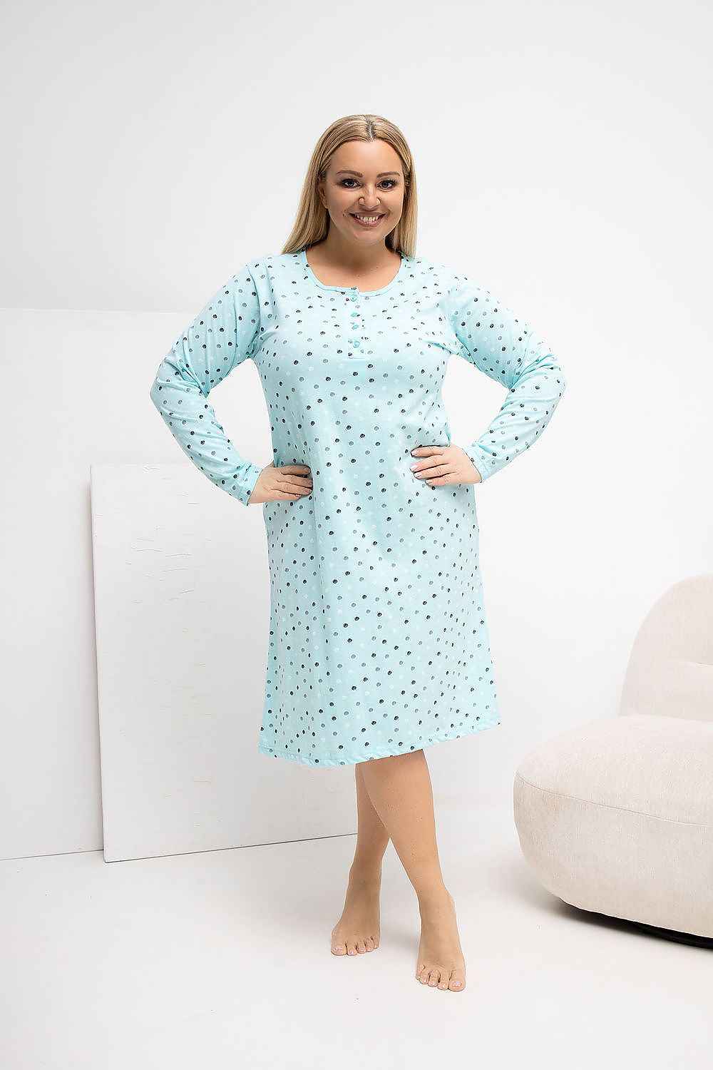 Plus Size Nightgown model 223302