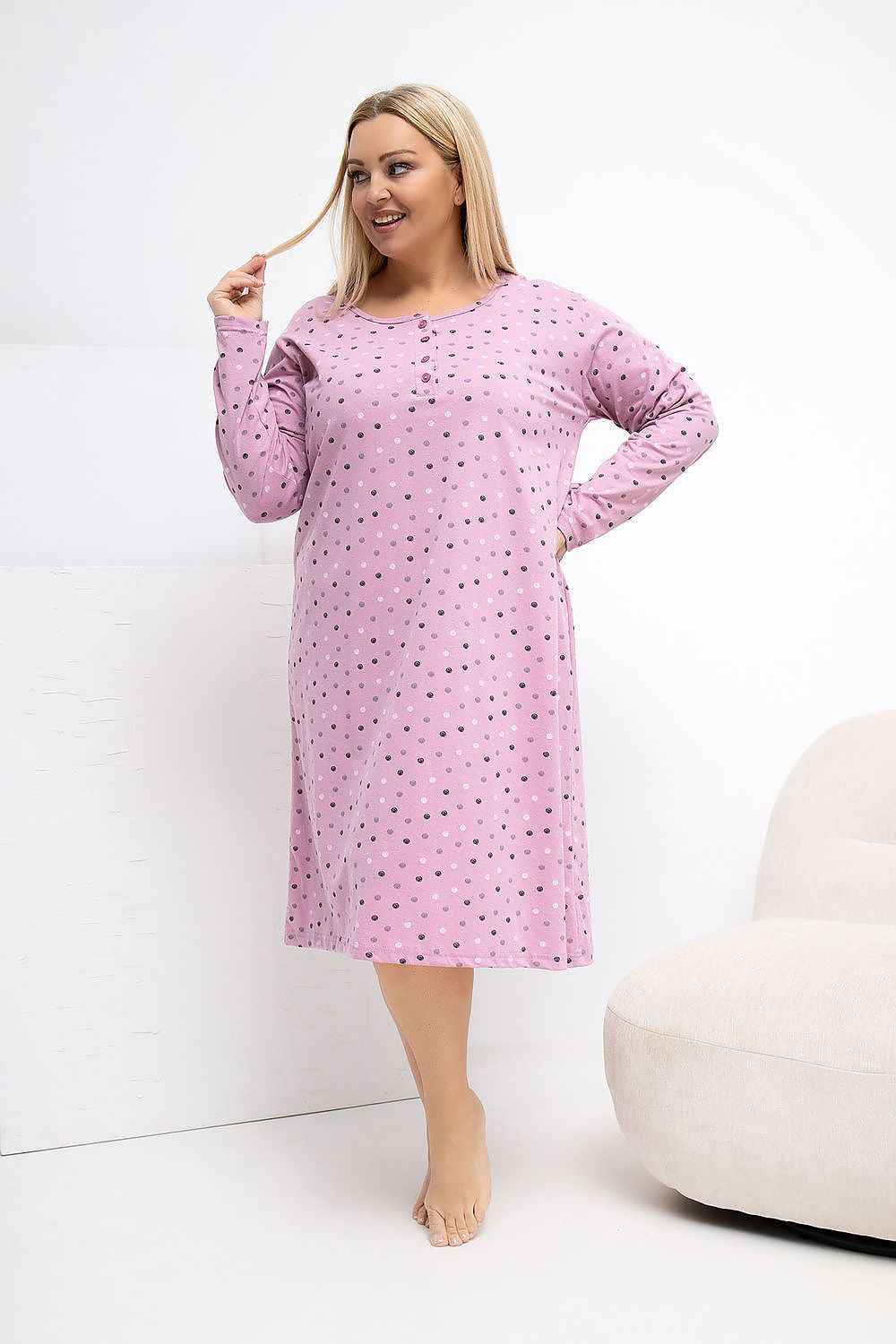 Plus Size Nightgown model 223303