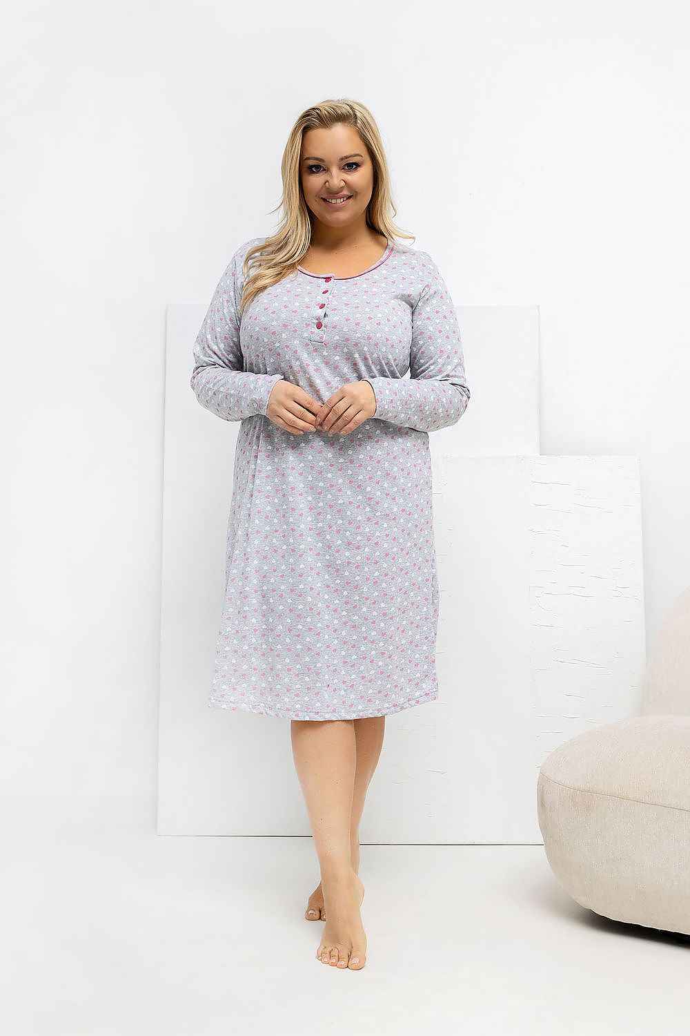 Plus Size Nightgown model 223309