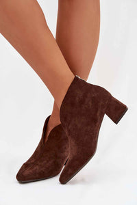 Heel boots model 223589