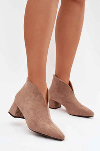 Heel boots model 223590