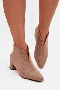 Heel boots model 223590