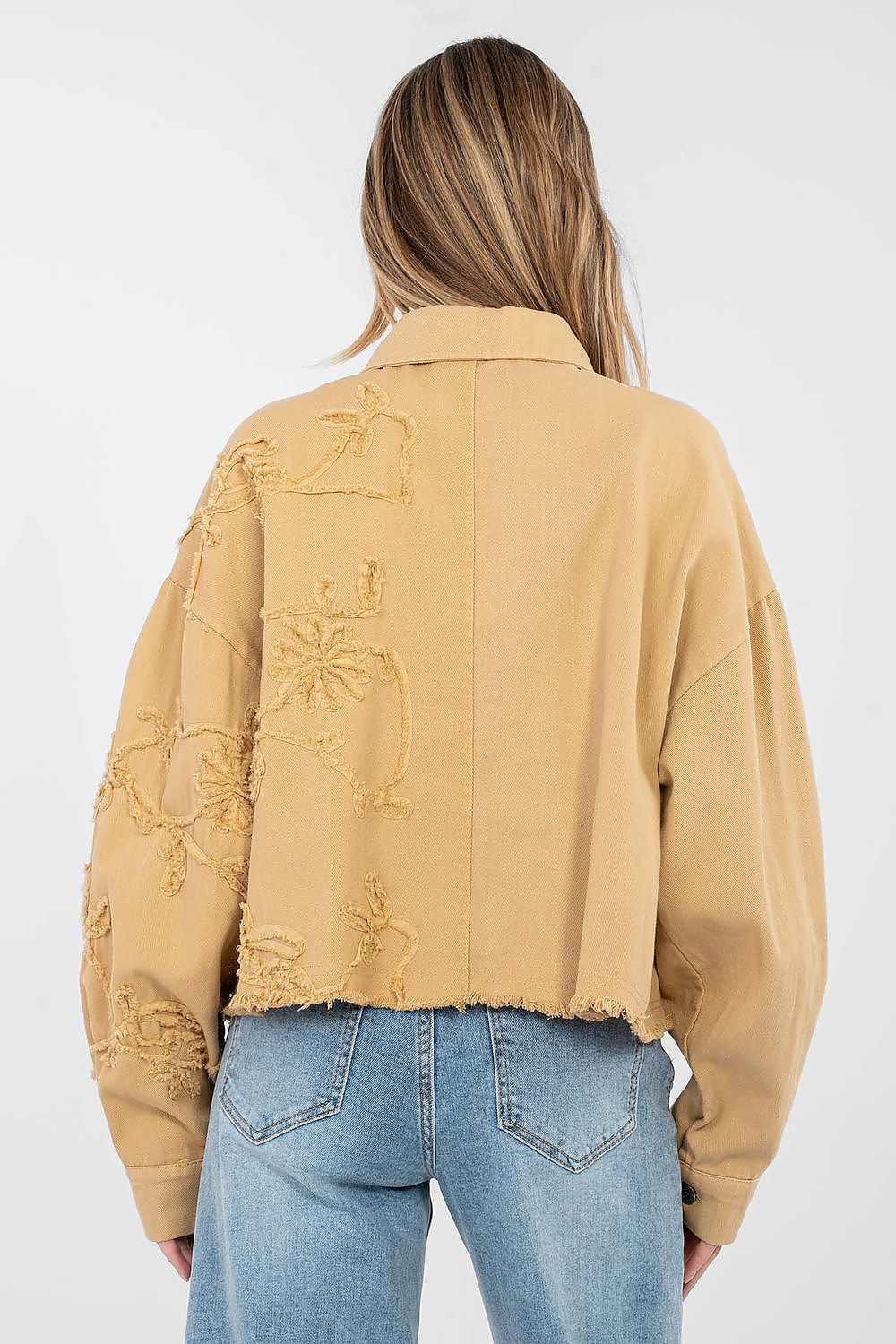  Denim jacket model 223788 Rue Paris 
