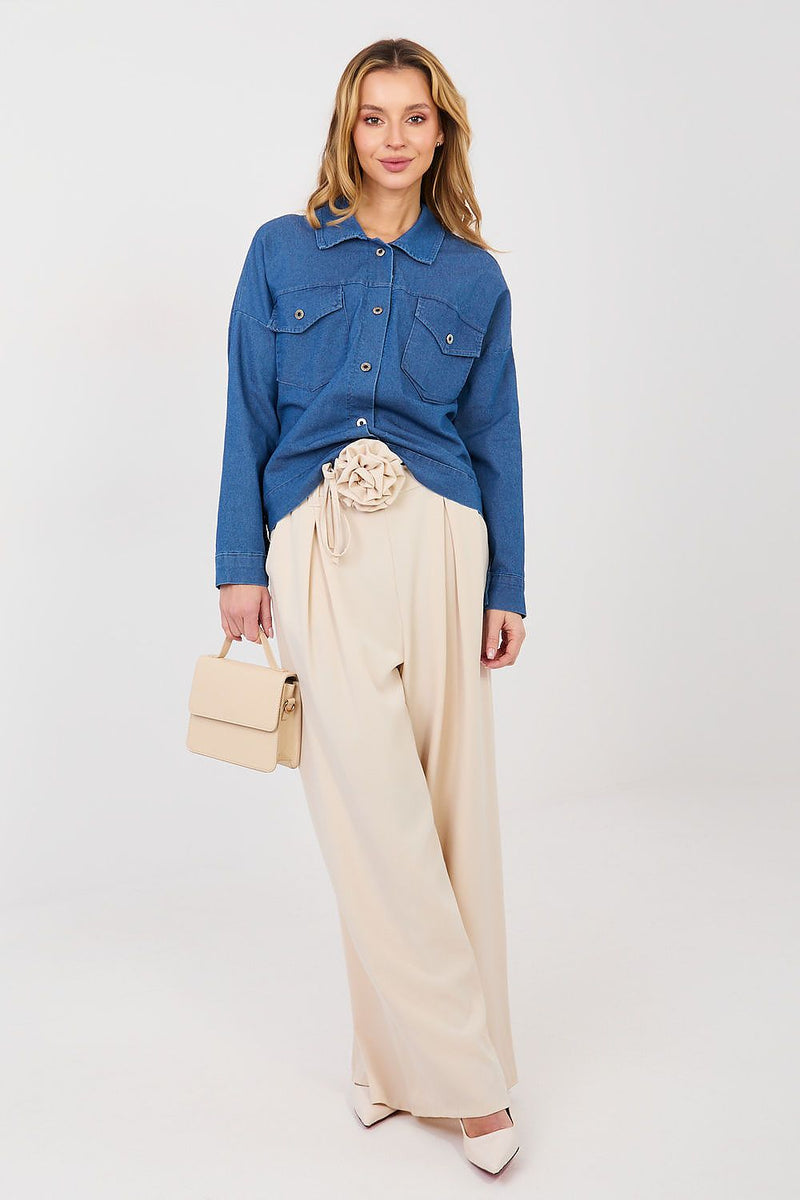  Denim jacket model 223822 Rue Paris 