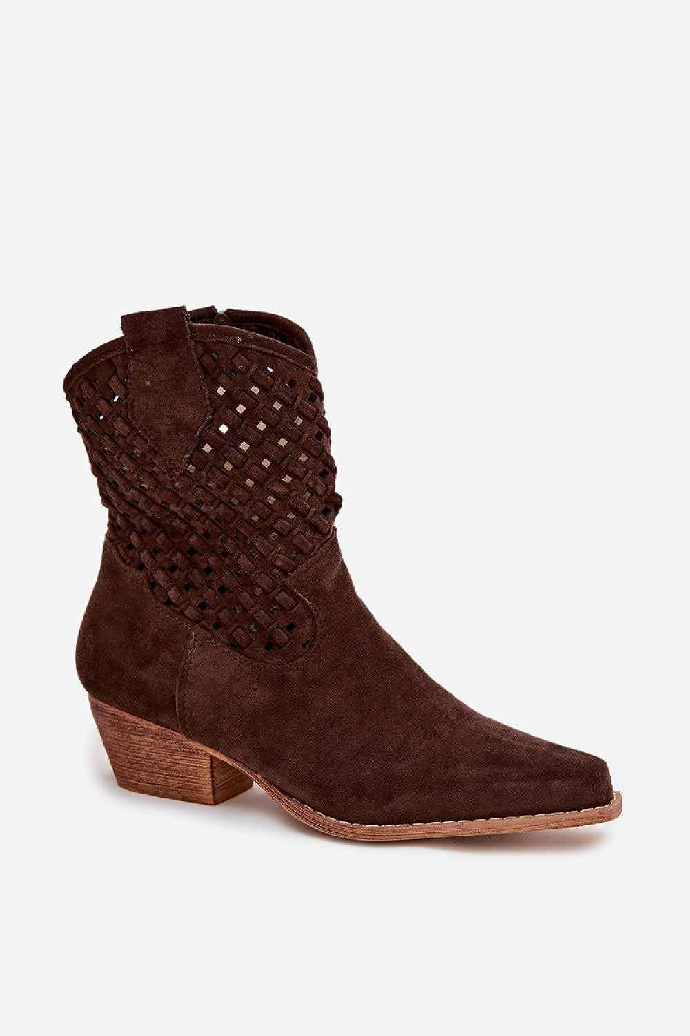 Heel boots model 223851