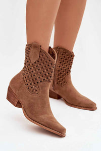 Heel boots model 223852
