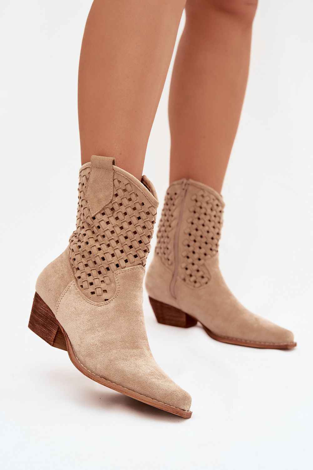 Heel boots model 223853