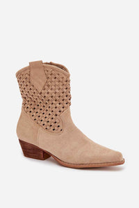 Heel boots model 223853
